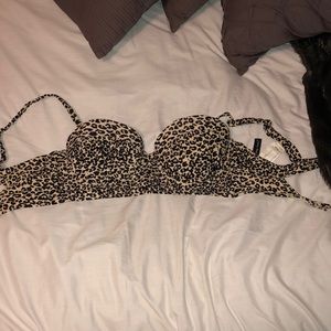 Cheetah Bikini Top